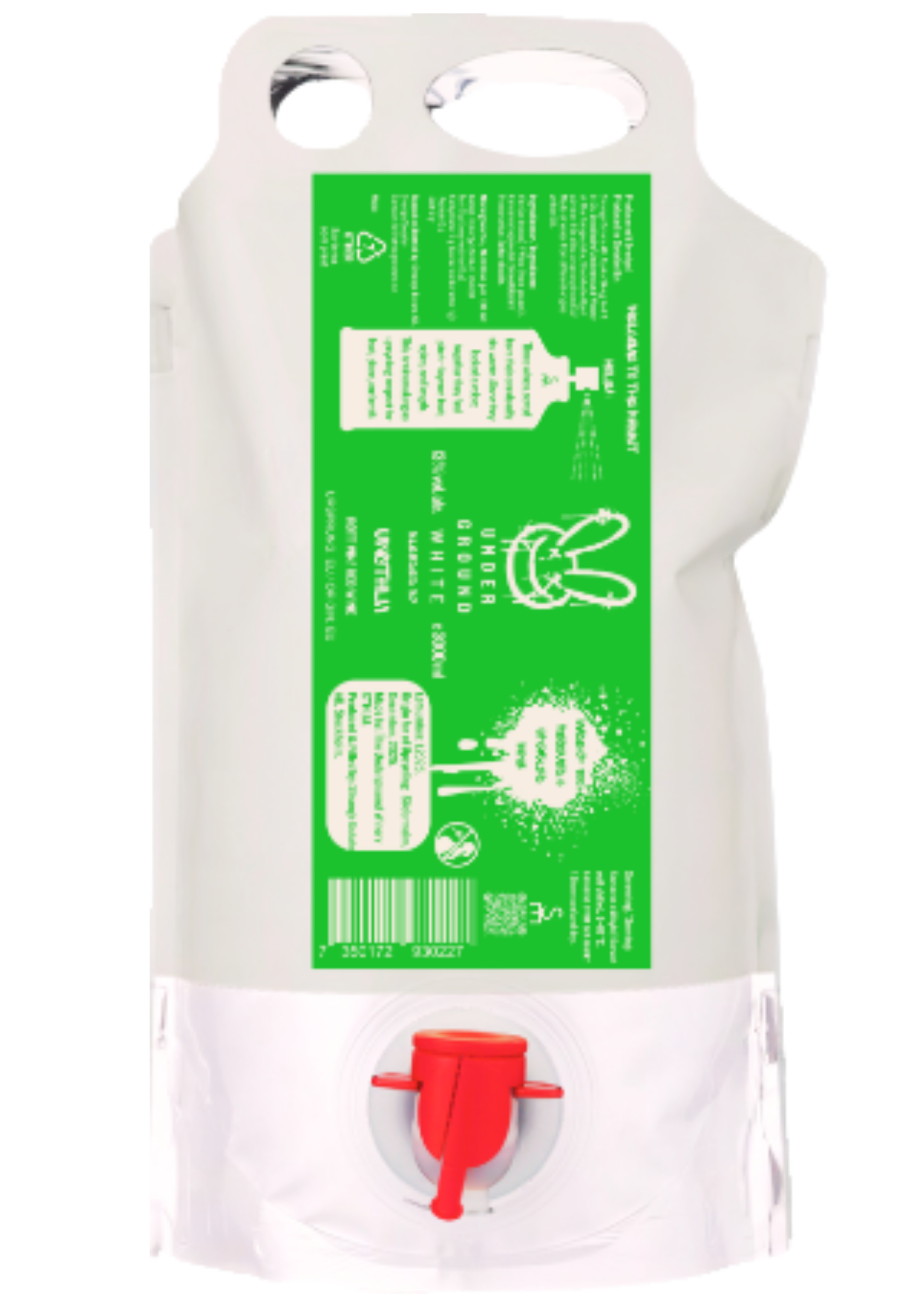 Underground White Pouch